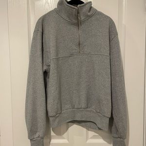 Brandy Melville Half zip Sweatshirt